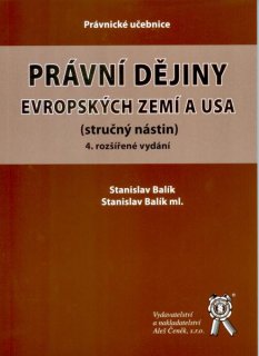 Právní dějiny evropských zemí a USA - 4.vydání